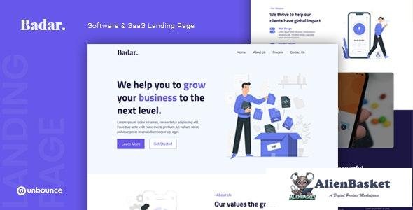 25267 Badar v1.0 - Software & SaaS Unbounce Landing Page 