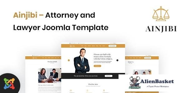 24638 Ainjibi v1.0 - Attorney and Lawyer Joomla Template 