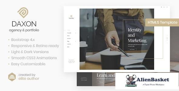 21606 Daxon v1.0 - Agency & Portfolio HTML5 Template 