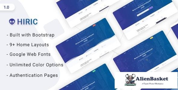 18055 Hiric v1.0 - Responsive Landing Page Template 