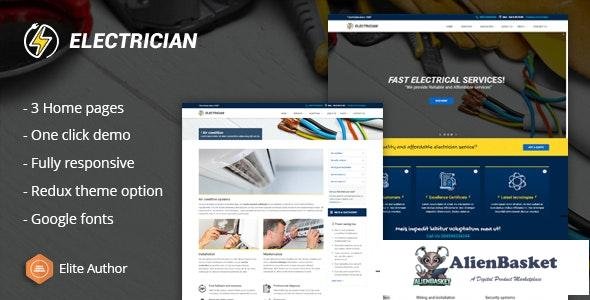 26742 Electrician v1.0 - Electrical And Repair Service WordPress Theme 