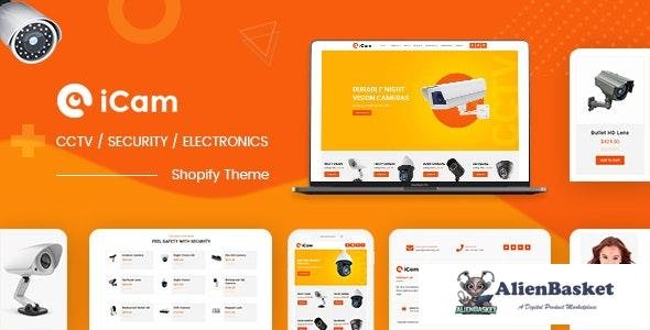 18380 iCam v1.0 - Shopify CCTV Store, Security Electronic Devices 