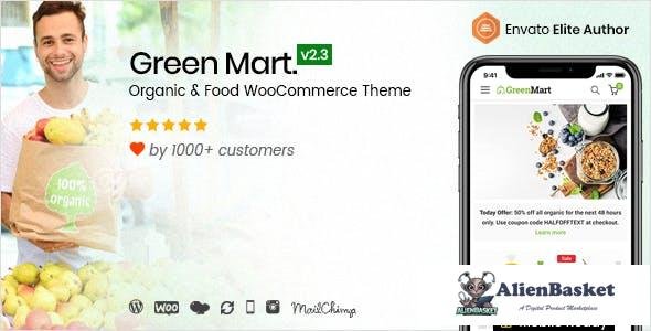 14828 GreenMart v2.3.1 - Organic & Food WooCommerce WordPress Theme 