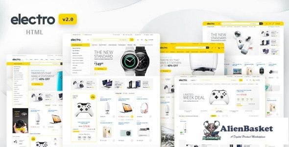 21181 Electro v2.0 - Electronics eCommerce HTML Template 
