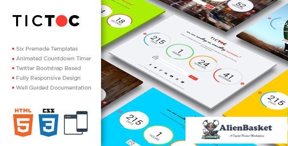 11273 TICTOC v1.2 - Coming Soon Countdown Template 