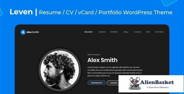 23908 Leven v1.5.3 - CV/Resume Theme 