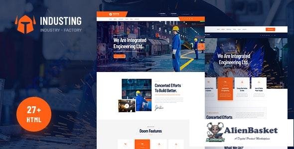 17458 Industing v1.0 - Industry & Factory Business HTML5 Template 