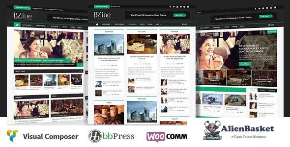 13753 Bzine v2.0 - Wordpress Premium HD Magazine 
