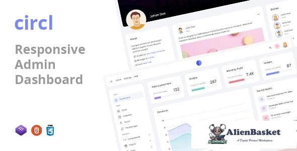 25822 Circl v1.0 - Responsive Admin Dashboard Template 