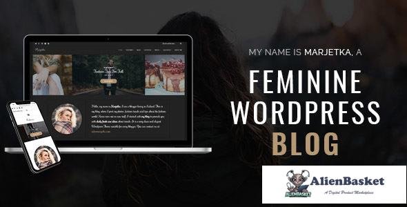 11571 Marjetka v2.0 - A Responsive Feminine Blog Theme 