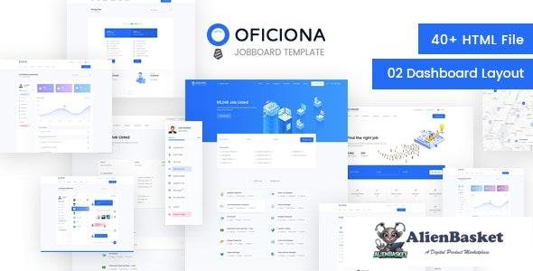 23094 Oficiona v1.4 - Job Board HTML Template 