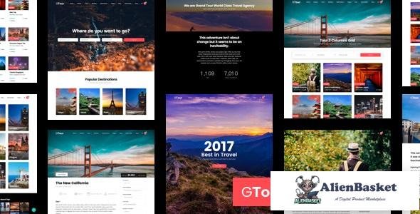 32688 Grand Tour v5.3.5 - Tour Travel Wordpress Theme 