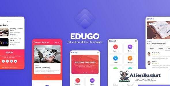 19852 Edugo v1.0 - Education Mobile Template 