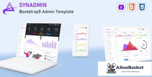 26440 Synadmin v1.0 - Bootstrap 5 Admin Template 