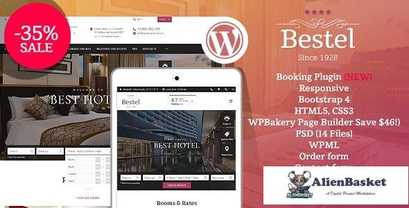 16905 Bestel v1.2.0 -  Hotel WordPress Theme 