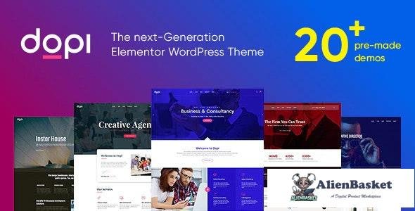 32969 Dopi v1.2.4 - Elementor MultiPurpose WordPress Theme 