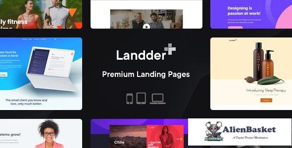 25186 Landder+ v1.0 - Lead Generation Landing Pages HTML Template 