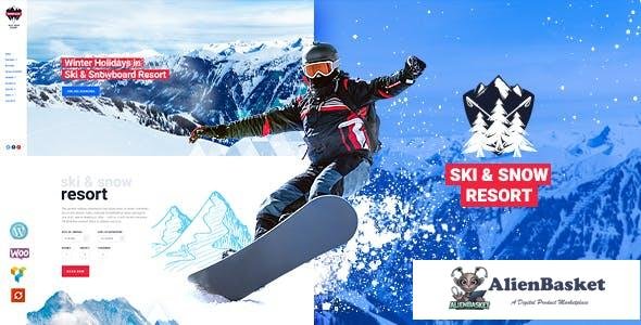 14228 Snow Club v1.1 - Ski Resort and Snowboard Classes WordPress Theme 
