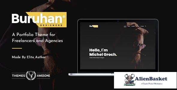 14886 Buruhan v1.4 - A Portfolio Theme for Freelancers and Agencies 