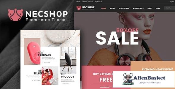 14358 Nec Shop v1.9 - HiTech RTL Responsive WooCommerce WordPress Theme 