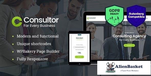 17129 Consultor v1.2.4 - A Business Financial Advisor WordPress Theme 