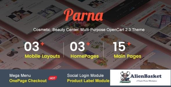 23747 Parna v1.0 - Multipurpose Responsive OpenCart 2.3 Theme 