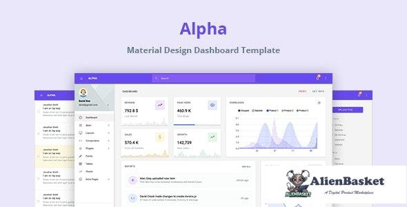 20309 Alpha v1.0 - Material Design Admin Template 