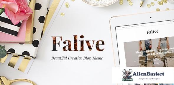 12066 Falive v1.1.2 - Beautiful Creative & Fashion Blog Theme 