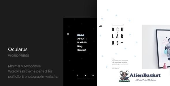 15571 Ocularus v1.4 - Minimal Photography WordPress Theme 