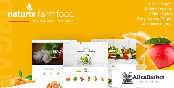 10403 Naturix - Organic Fruit Vegetables Store HTML Template with RTL 