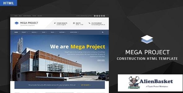 17779 Mega Project v1.0 - Construction HTML Template 
