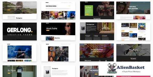 11819 Gerlong v1.1.3 - Responsive One Page & Multi Page Theme 