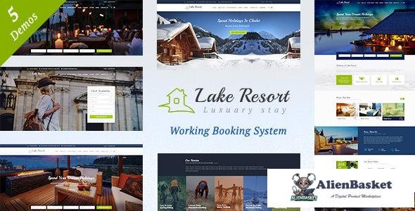 10464 Lake Resort v1.5 - Resort and Hotel WordPress Theme 