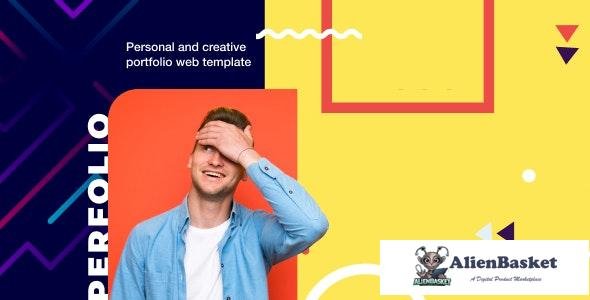 16962 Perfolio v1.0 - Resume & Personal Website HTML Template 