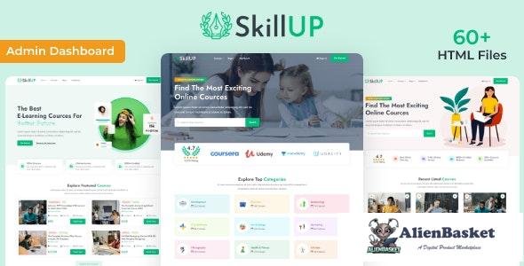 27574 SkillUp v1.0 - Online Education HTML Template 