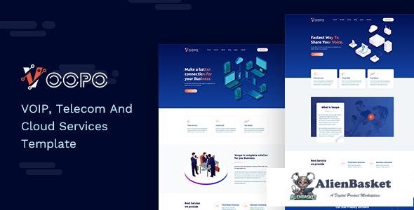 15582 Voopo - VOIP, Telecom And Cloud Services Template 