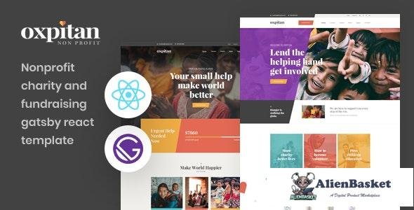 25224 Oxpitan v1.0 - Gatsby React Nonprofit Charity Template 