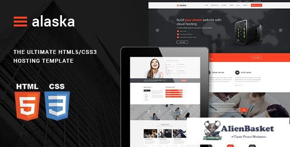 10528 Alaska v1.2 - Responsive HTML/CSS Hosting Template 