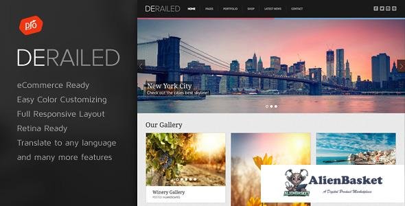 19829 DeRailed v2.8 - Photography & Portfolio Theme 