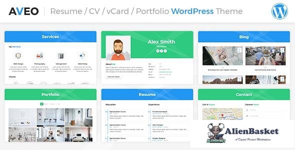 30351 Aveo v1.4.2 - Resume / CV Theme 