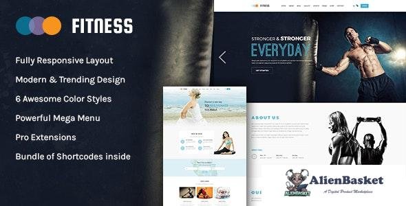 19450 Fitness v3.9.6 - Responsive Joomla Yoga Club Template 