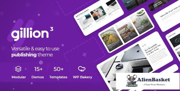 15490 Gillion v3.3.0 - Multi-Concept Blog/Magazine & Shop WordPress Theme 