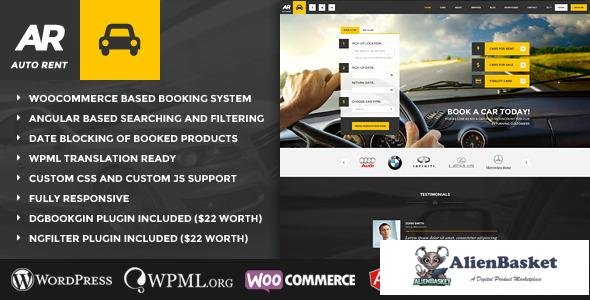 12939 Auto Rent v4.0.2 - Car Rental WordPress Theme 