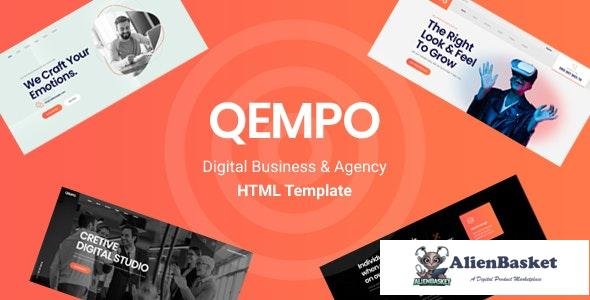 27216 Qempo v1.0 - Digital Agency Services HTML5 Template 