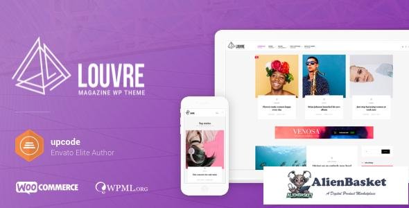 12047 Louvre v1.0.7 - Minimal Magazine and Blog Theme 