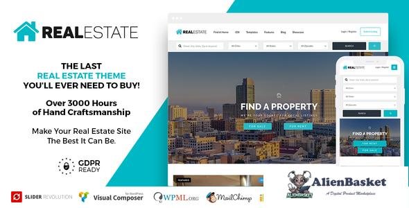 19441 Real Estate 7 v2.9.5 - Real Estate WordPress Theme 