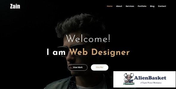 16701 Zain v1.0 - One Page Portfolio 