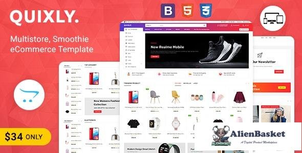 27025 Quixly v1.0 - Multipurpose Opencart Responsive theme 