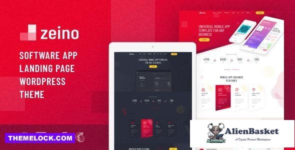 21091 Zeino v1.0 - App Landing WordPress Theme 