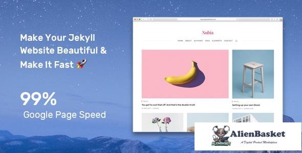 12607 Nubia - Make Your Jekyll Website Beautiful & Make It Fast 